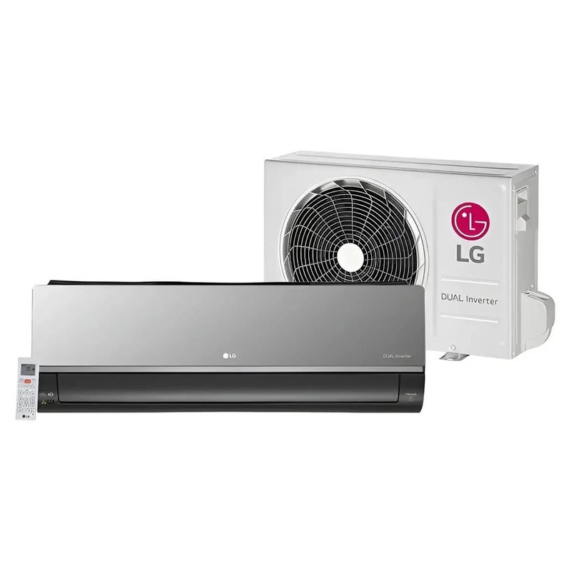 Ar-condicionado Split LG Inverter Artcool 24.000 BTUs Quente e Frio 220V