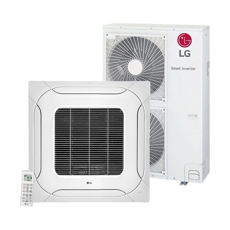 Ar-condicionado Split Cassete Inverter LG 48.000 BTUs Quente/Frio 220V