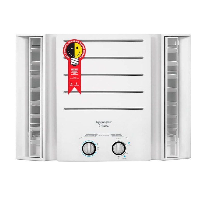 Ar-condicionado Springer Midea Janela 7.500 BTU/h Quente/Frio 220V