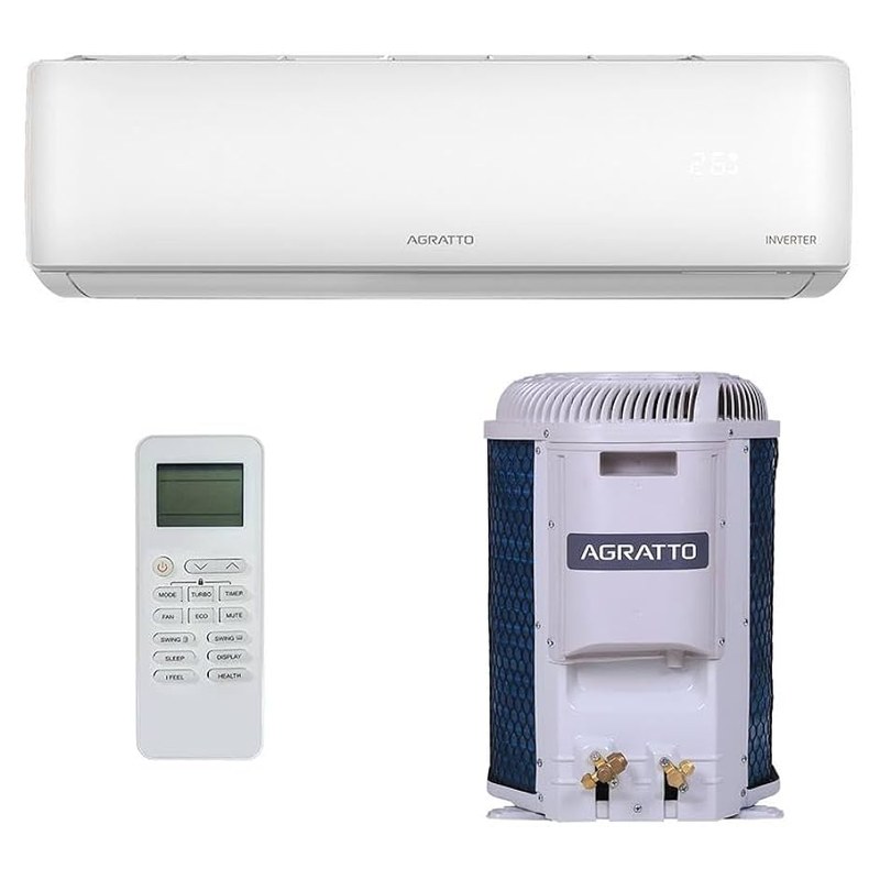Split Inverter Zen Agratto 12.000 BTUs Quente e Frio 220V