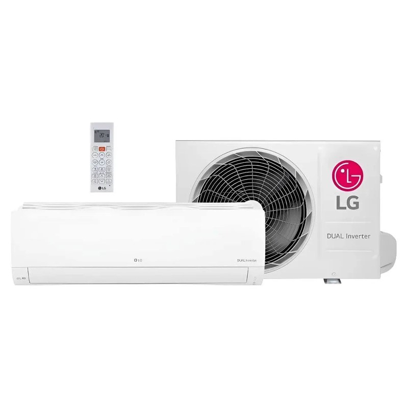 Ar-condicionado Split LG Dual Inverter Compact +AI 9.000 BTUs 220V S3-W09AAQAL