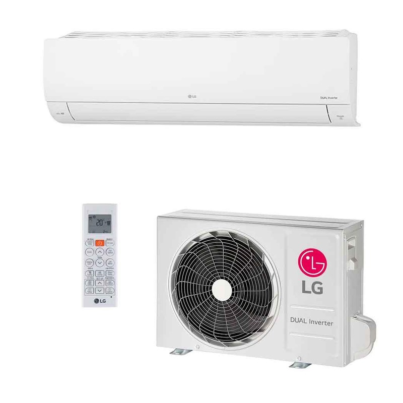 Ar-condicionado Split LG Voice +AI Dual Inverter 24.000 BTUs Quente/Frio 220V