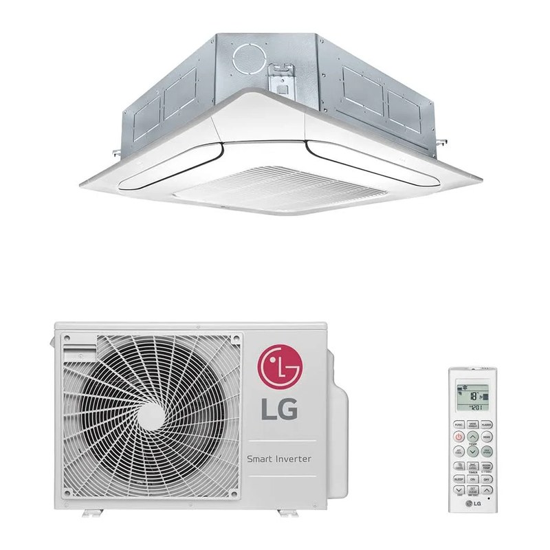 Ar-condicionado Split Cassete Inverter LG ATUW24GPLP1.AWGZBR1 24.000 BTUs 220V