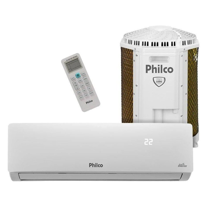 Ar-condicionado Split Philco Inverter 9.000 BTUs Frio 220V