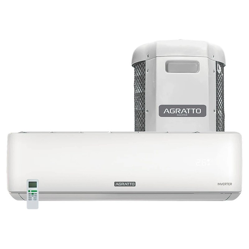 Ar-condicionado Split Inverter Agratto Liv 30.000 BTUs Frio 220V