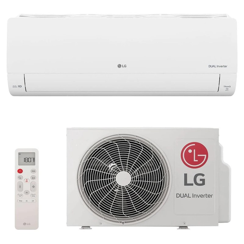 Ar-condicionado Split Inverter LG Dual AI Voice 9.000 BTUs Frio 220V