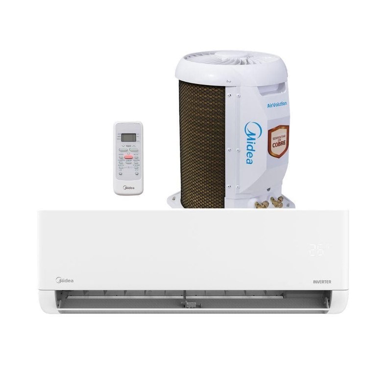 Ar-condicionado Split Hi Wall Midea Airvolution Lite 9.000 BTUs Frio 220V