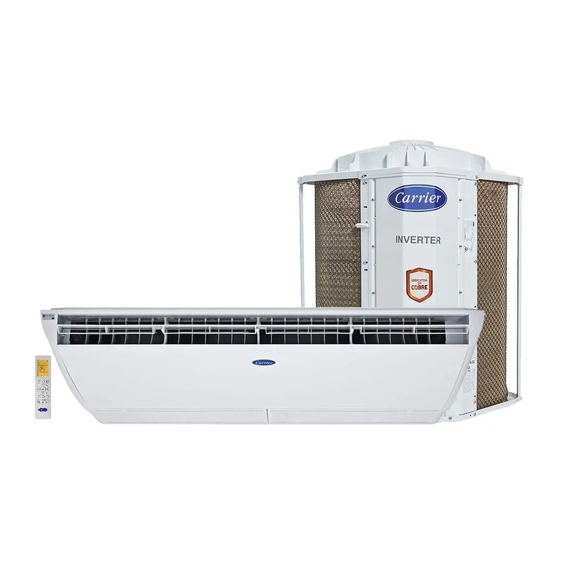 Ar-condicionado Piso Teto Inverter Carrier Xpower 58.000 BTUs Quente/Frio 220V