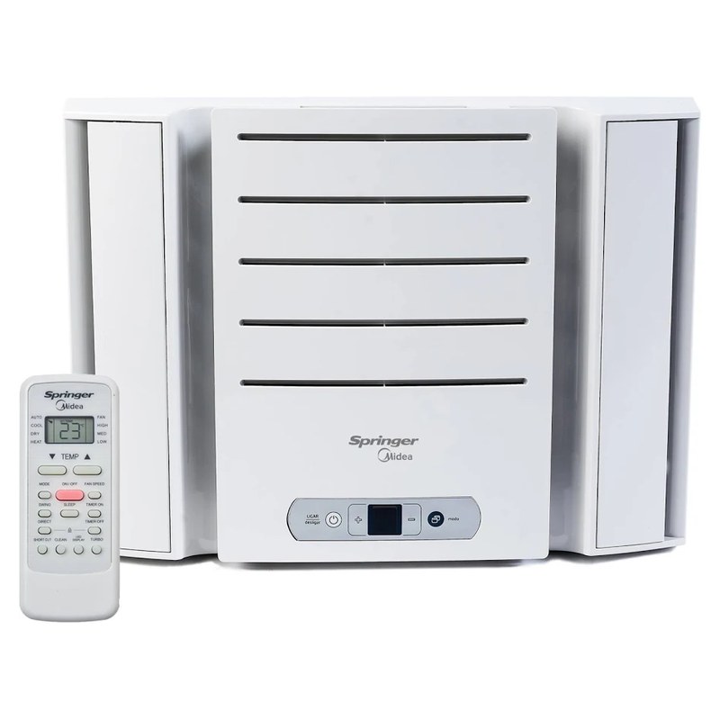Ar-condicionado de Janela Springer Midea QCK108RB 10.000 BTUs Eletrônico 110V