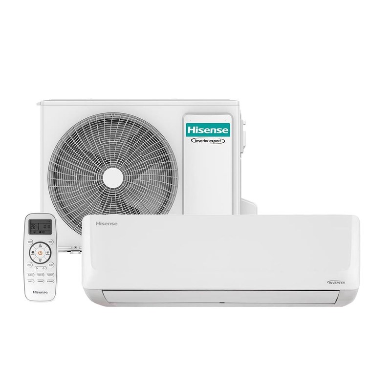 Ar-condicionado Split Inverter Hisense 9.000 BTUs Quente e Frio 220V