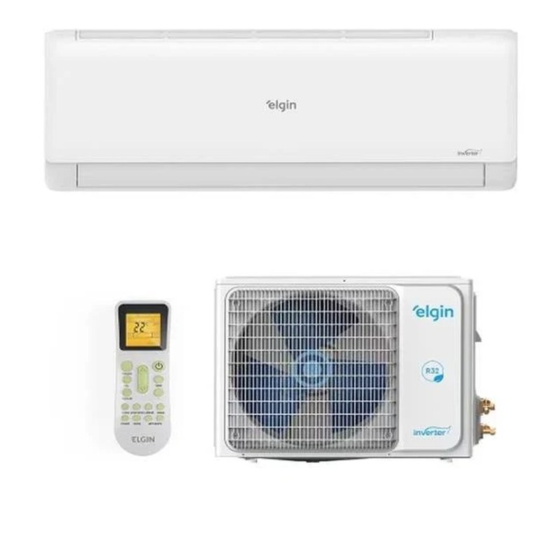 Ar-condicionado Split Inverter Elgin Eco 9.000 BTUs Quente e Frio 220V
